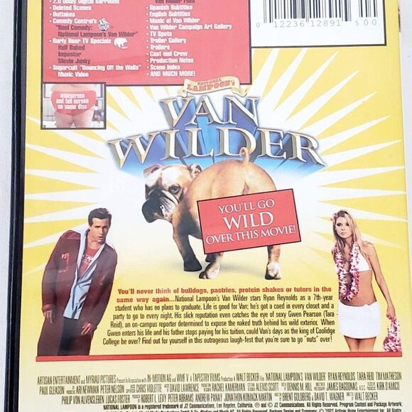 Van Wilder National Lampoon's, MOVIE [2-disc DVD] - Picture 4 of 4